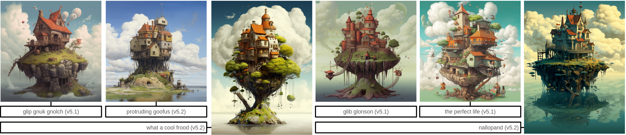 Midjourney default images teaser